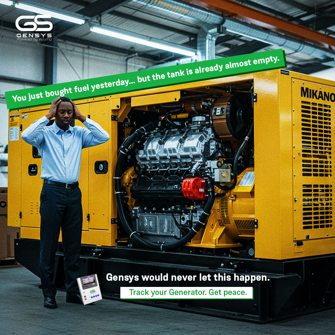 EpumpAfrica's tweet photo. Gensys helps you track fuel and runtime — so nothing catches you off guard again. 💡
#Gensys #GeneratorTracking #SmartPower #Fuelmetrics #NoMoreGuesswork #EpumpAfrica https://t.co/DCjrHb8ju2