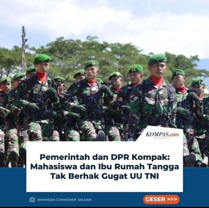 Undang undang sekarang milik keluarga mereka saja.
Rakyat enggak boleh gugat, karena tidak punya HAK 🤣🤣

Bubar aja elu <a href="/DPR_RI/">DPR RI</a>