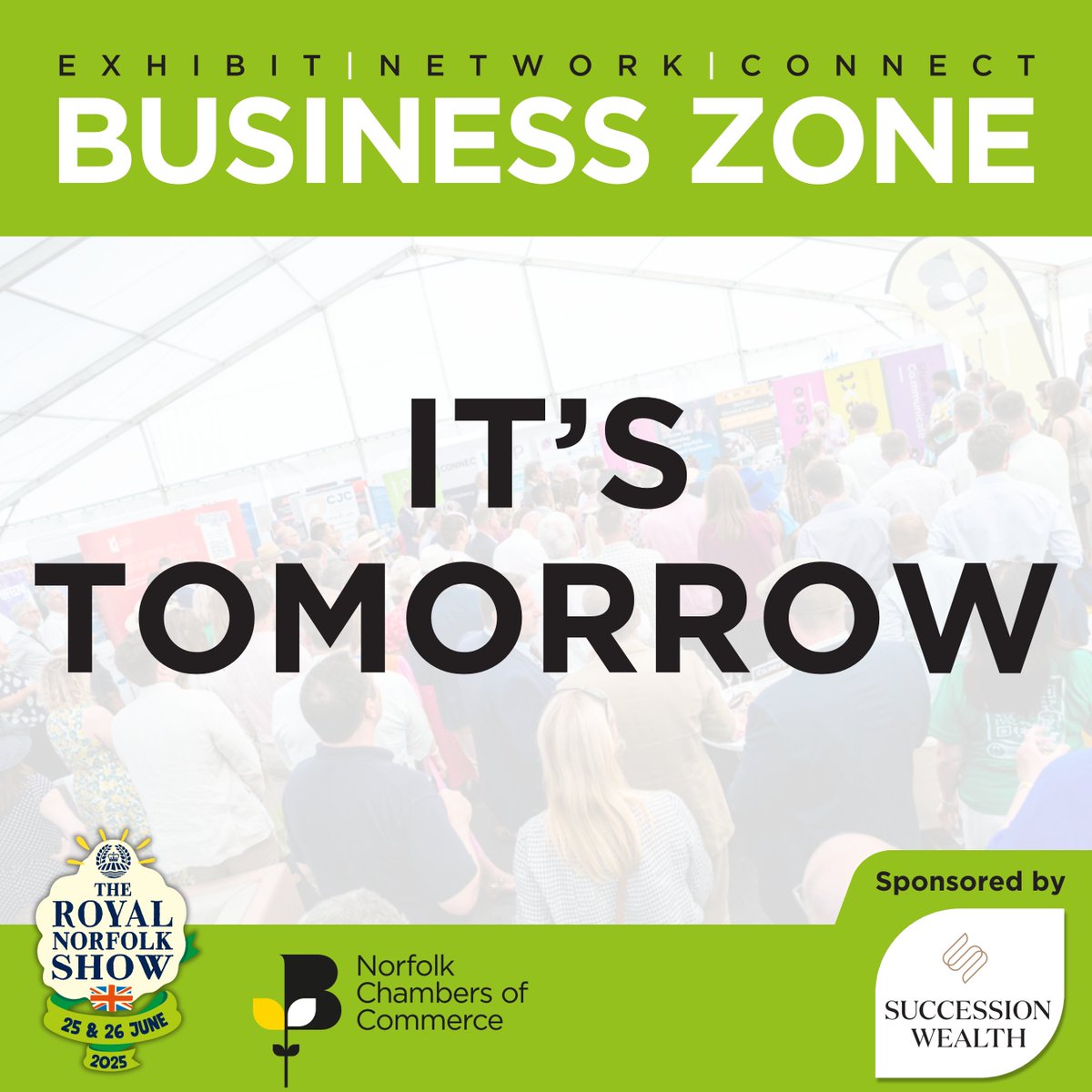 📣 We’re almost show-ready 📣

Come and find us!

📍 Norfolk Show Showground, Avenue 8 (between second and third drive)

👉 What you need is what we do. #NorfolkChambers