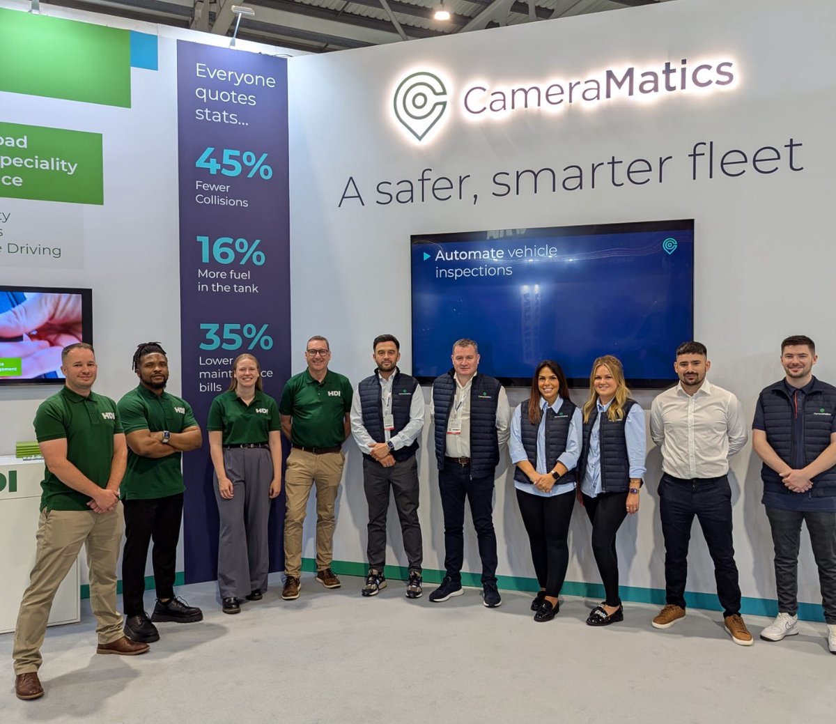 🚛 Live from <a href="/RTXPO_/">Road Transport Expo</a> at #StandG55. Our team are on hand to help #fleets become #safer, more #efficient, and easier to manage. 

Plus, <a href="/GEOTAB/">Geotab</a> and HDI Group are joining us on our stand.

If you've got a busy schedule, book a 1:1 session here:  cameramatics.com/trade-shows-sc…

#RTX2025