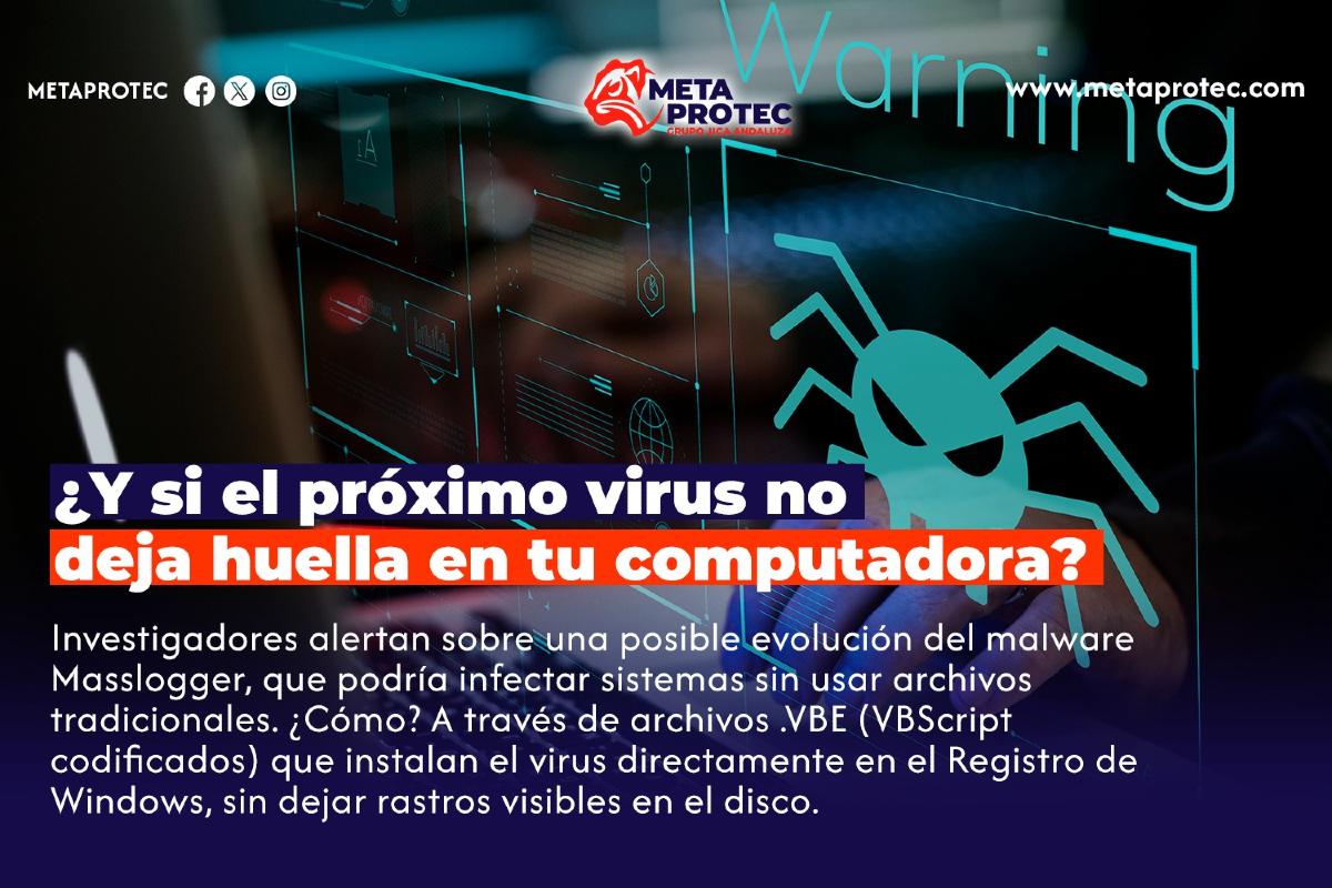 ¿Y si el próximo virus no deja rastro? 😱 Investigadores alertan sobre un malware invisible en el Registro de Windows. Roba contraseñas y más. ¿Está tu empresa preparada? 🔒 #Ciberseguridad #Malware #ProtecciónDeDatos #SeguridadInformática #Tecnología