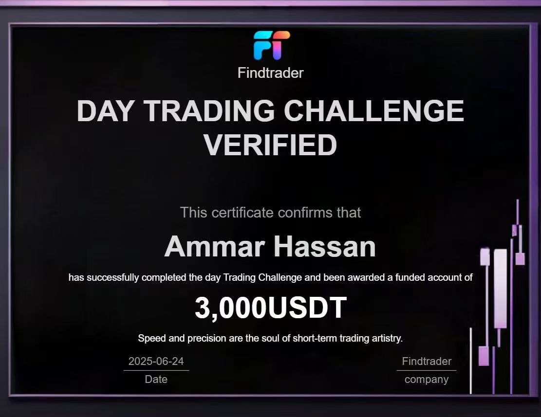 Findtrader (@findtradernet) on Twitter photo 🎉 Major Announcement from <a href="/Findtradernet/">Findtrader</a>!
One of our talented traders successfully completed the first stage of the free short-term trading competition and won an account with 3,000USDT💸
This shows extraordinary skills and strategy! 📈💥
Think you’ve got what it takes? 💪 🎉 Major Announcement from <a href="/Findtradernet/">Findtrader</a>!
One of our talented traders successfully completed the first stage of the free short-term trading competition and won an account with 3,000USDT💸
This shows extraordinary skills and strategy! 📈💥
Think you’ve got what it takes? 💪