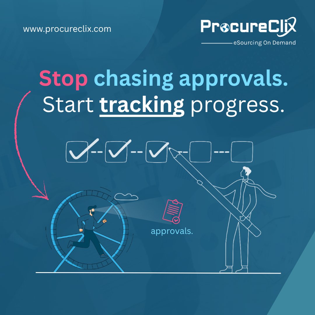 ProcureClix's tweet image. Still stuck in email chains for approvals? Stop chasing. Start leading.
Read the thread to know more 🧵
#ProcureClix #ApprovalAutomation #SpendVisibility #DigitalProcurement