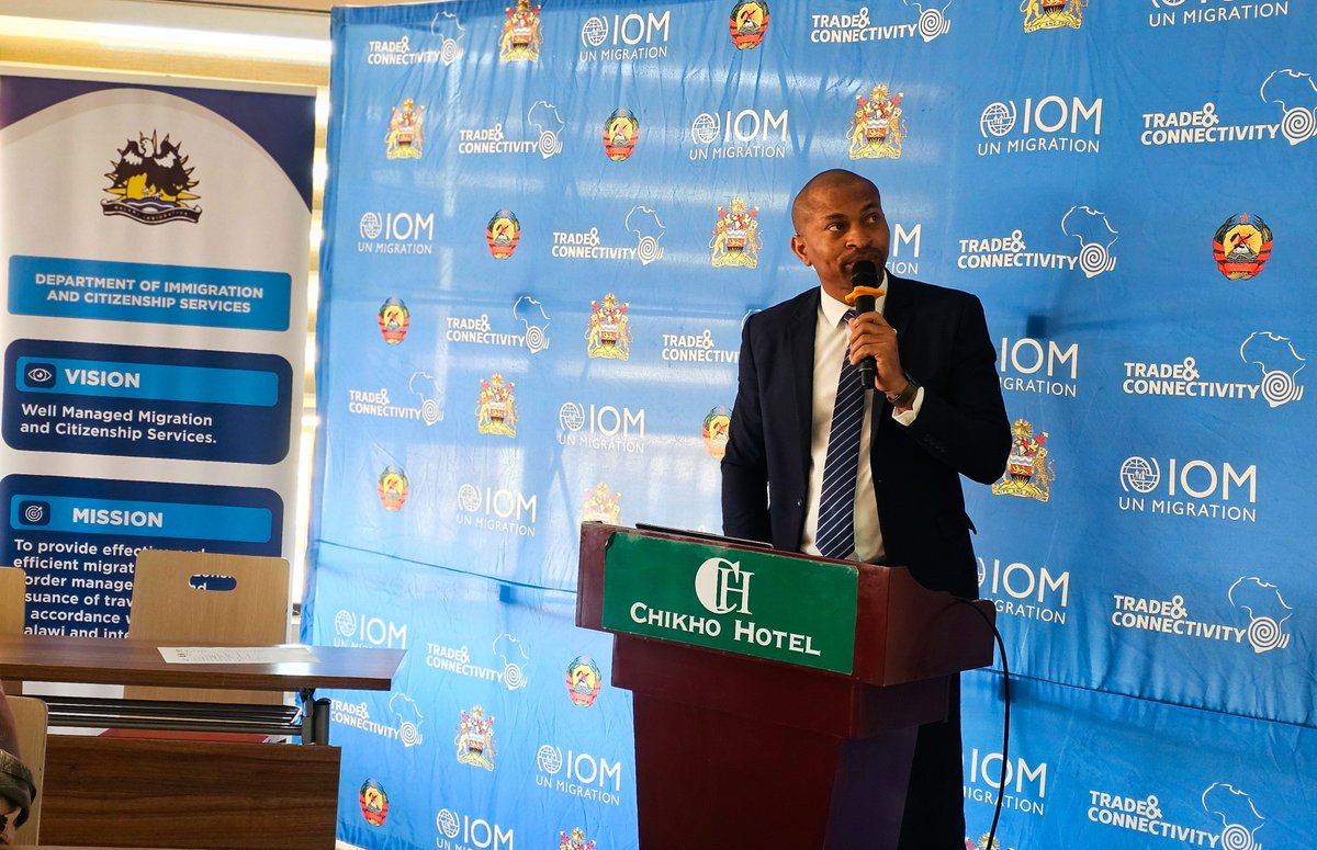 IOMMalawi's tweet photo. We held the 4th TWG Meeting on #BorderPass &amp; #MIDAS in Mponela (June 23). Key stakeholders, including gov’t agencies, reviewed progress, discussed the Border Pass Card specs &amp; Malawi-Mozambique MOU, and aligned on next steps for stronger border management. More updates coming! https://t.co/lyrX7qTlPZ