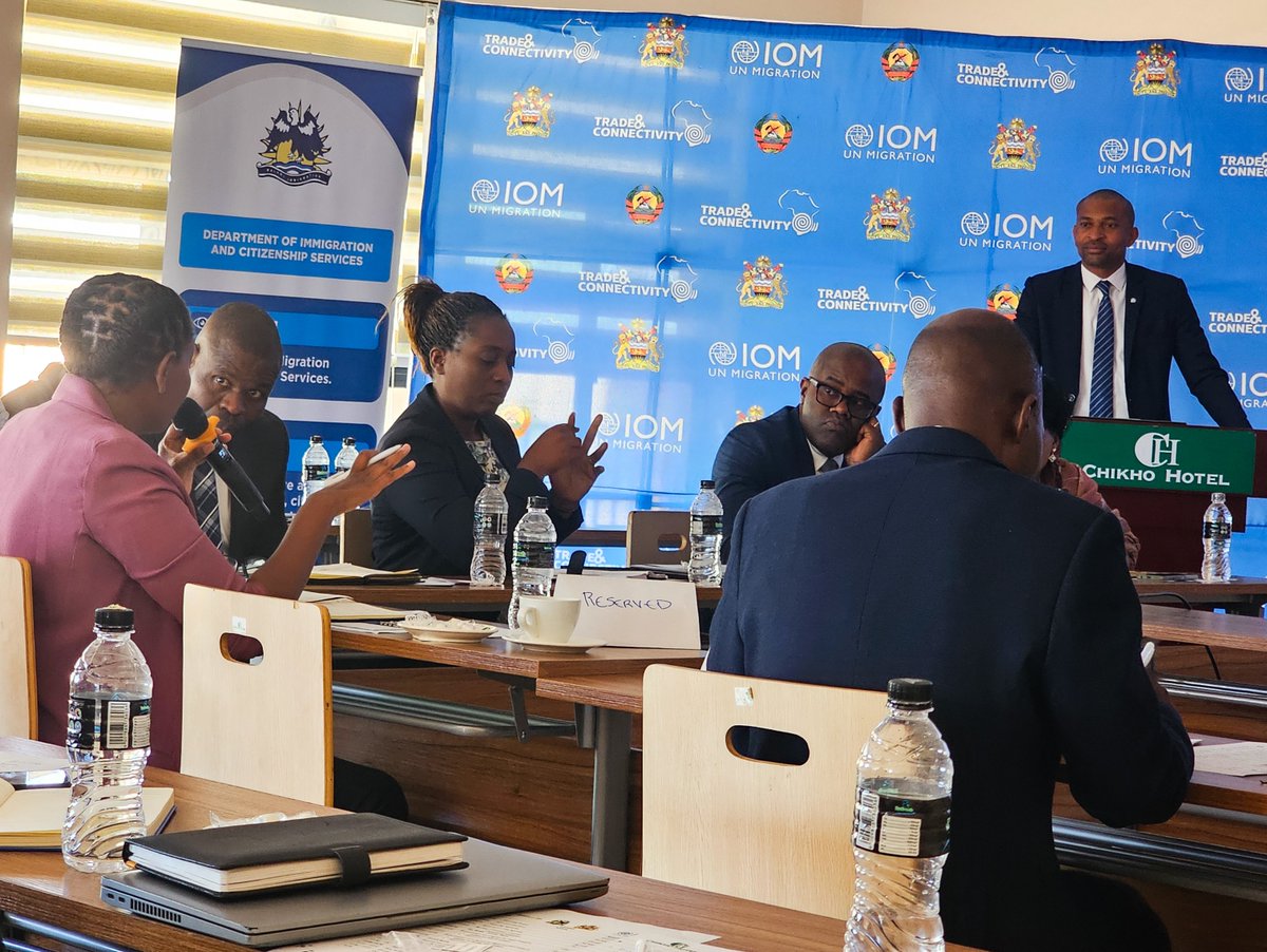 IOMMalawi's tweet photo. We held the 4th TWG Meeting on #BorderPass &amp; #MIDAS in Mponela (June 23). Key stakeholders, including gov’t agencies, reviewed progress, discussed the Border Pass Card specs &amp; Malawi-Mozambique MOU, and aligned on next steps for stronger border management. More updates coming! https://t.co/lyrX7qTlPZ