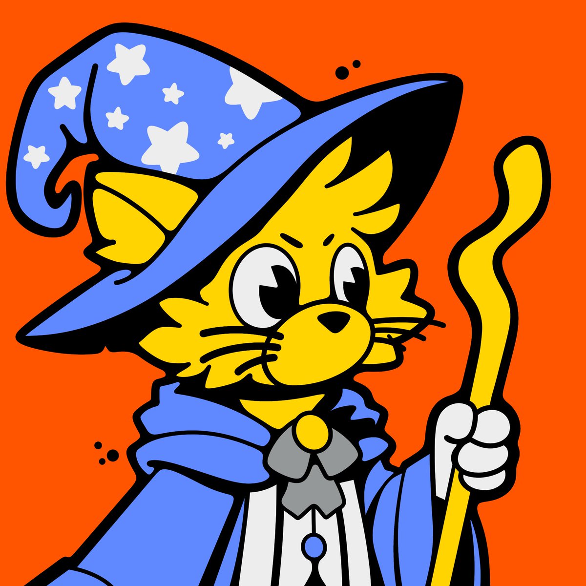 Time change my #profilepic 🧡
The awesome 1/1 <a href="/_topcats/">tOPCATs</a> by the only one <a href="/boozybtc/">boozy.btc</a> 
#NewProfilePic #art