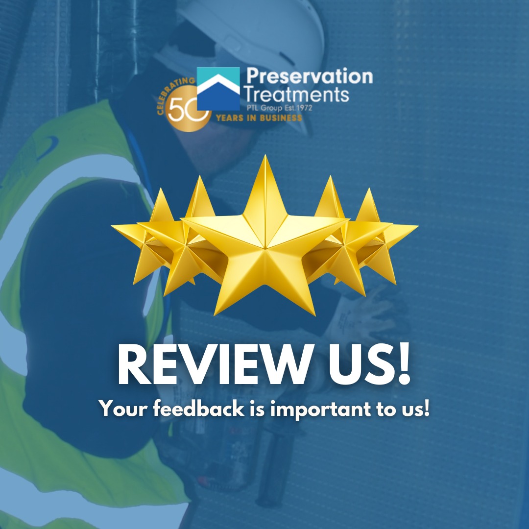 PresTreatments's tweet image. Your feedback matters to us! 🌟

Have you used our services at Preservation Treatments Ltd?

We’d love to hear about your experience! Leave us a review and help us keep delivering the best for our customers. 🙏

#CustomerFeedback#PreservationTreatments #ClientSatisfaction