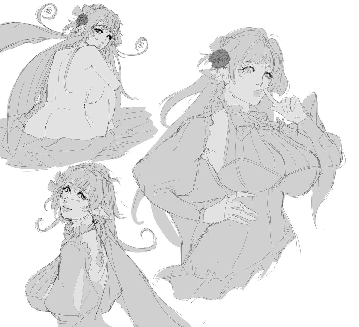 [Emergency commission slots]

I am opening 6 sketch slots costing 100 usd for the week. Got some unexpected costs that kinda caught me off guard.

Dm if interested, any repost helps