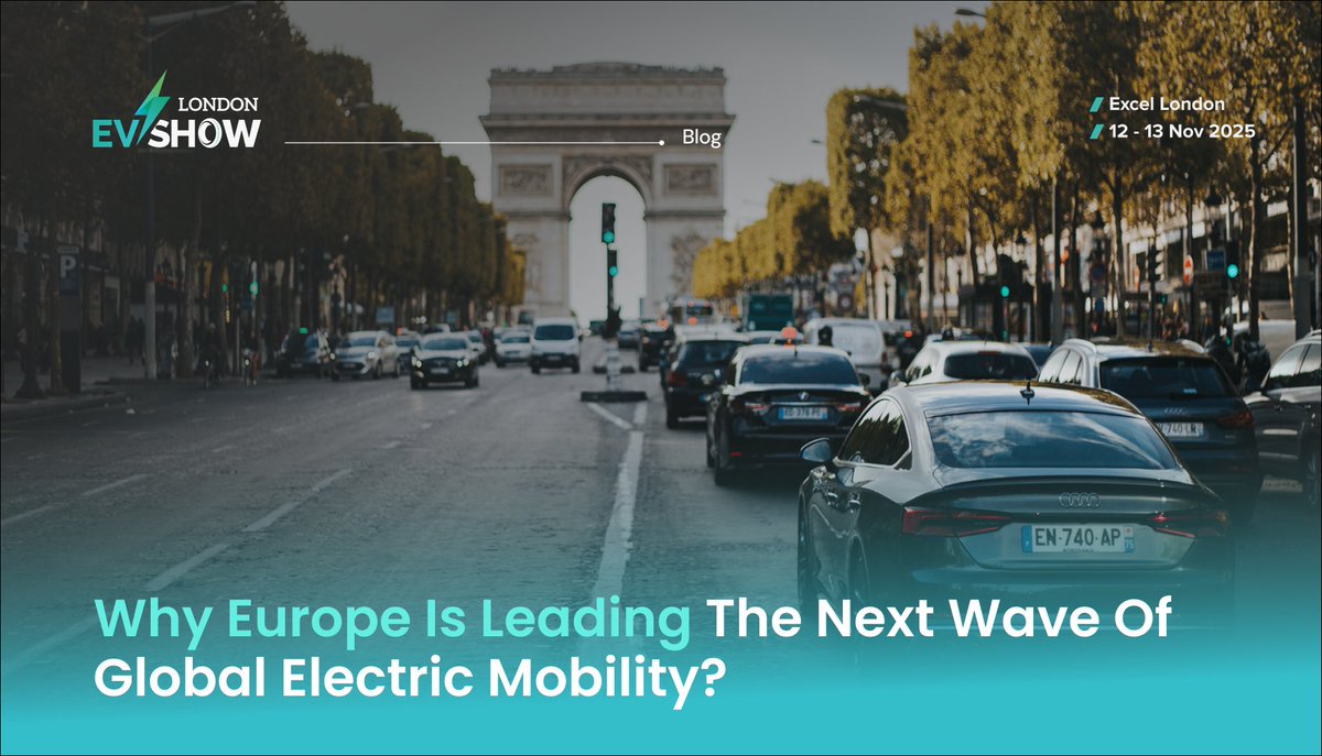 The global electric vehicle market is surging into new territory in 2025, with 7.2 million units sold by the end of May, a remarkable 28% increase compared to the same period last year.

Read the full blog here: tinyurl.com/yaa4w992

#londonevshow #levs25 #evshow25 #evshow