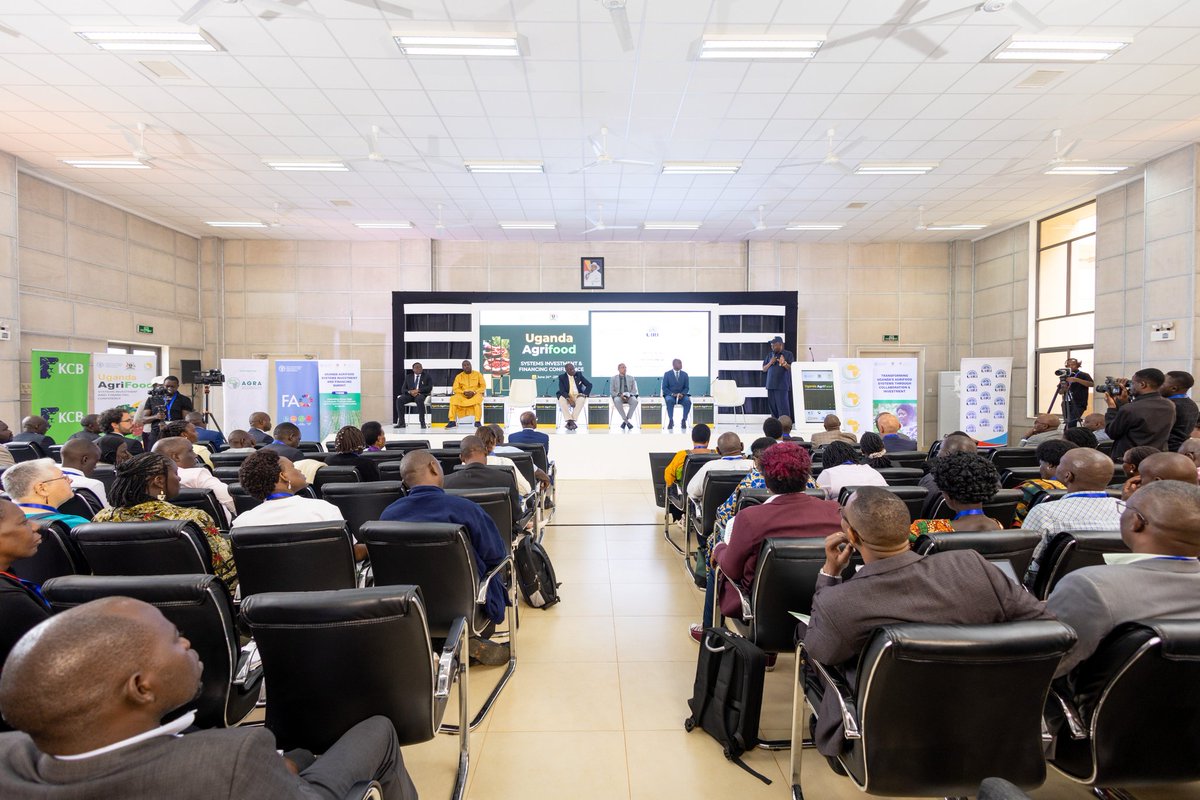 The Uganda AgriFood Systems Investment and Financing Conference has been opened today by Hon. <a href="/DrRwamiramaBK/">Hon. Rwamirama Bright Kanyontore</a>.

<a href="/FrankTumwebazek/">Frank K Tumwebaze,MP: Isaiah 41: 11</a>

#AgriFoodUG25