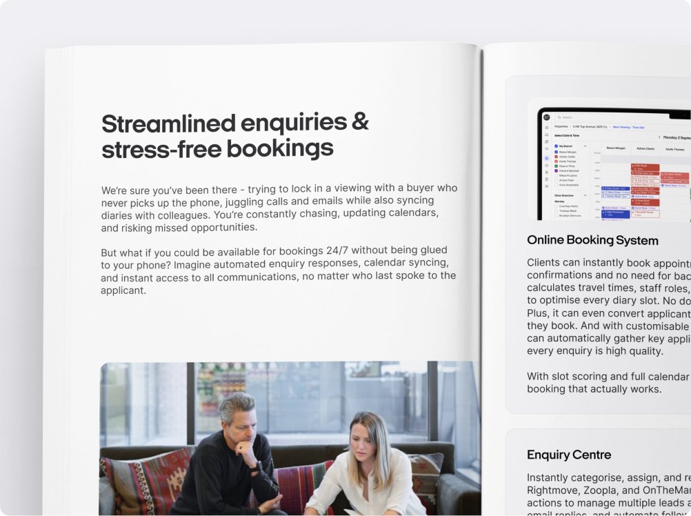 Booking viewings shouldn't be a full-time job.

Still chasing calls, double-checking diaries, and juggling back-and-forth emails?

In our latest guide, discover how Street helps you book viewings 24/7 — even when you’re out of the office

👇 Get it here: hubs.li/Q03t9D1t0