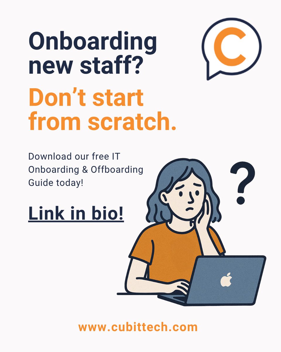 Onboarding new staff? Don’t start from scratch. 

Save time and avoid IT headaches with our free IT Onboarding &amp; Offboarding Guide.

Packed with agency-relevant advice, it helps you get new starters up and running with the right tools, permissions, and security measures.