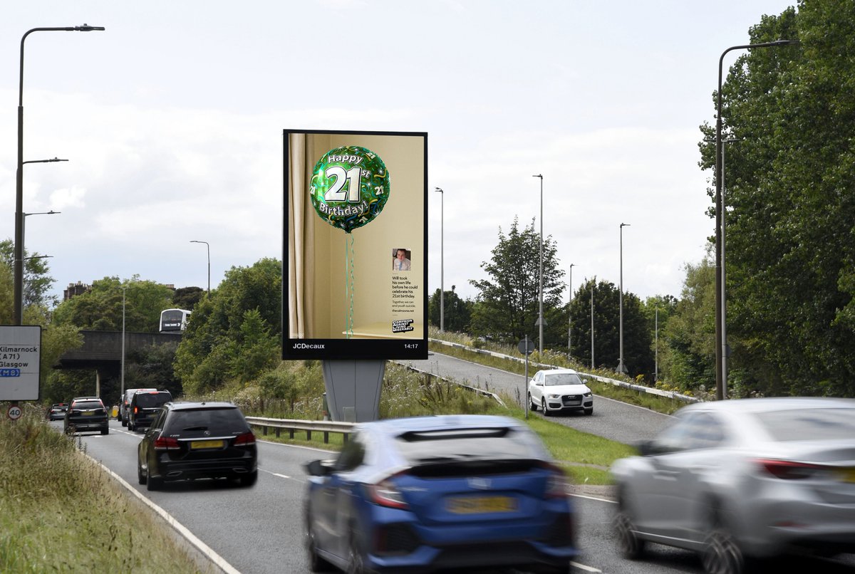 OutsmartOOH's tweet image. 🦁CALM campaign launched with @JCDecaux_UK's Community Channel wins Gold @Cannes_Lions 🔗bit.ly/3HT1MBP 👏