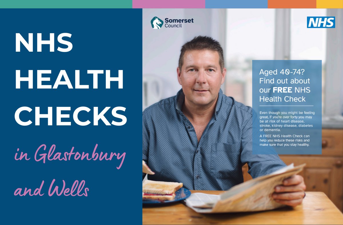 West Mendip Primary Care Network (@westmendippcn) on Twitter photo . <a href="/SomersetCouncil/">Somerset Council</a> & <a href="/NHSSomerset/">NHS Somerset</a> are working in partnership to deliver free health checks to help spot early signs of heart disease, stroke, kidney disease & type 2 diabetes.
Book a check in Glastonbury: rebrand.ly/GlastonburyLibā¦
Book a check in Wells: rebrand.ly/WellsLibraryHe⦠. <a href="/SomersetCouncil/">Somerset Council</a> & <a href="/NHSSomerset/">NHS Somerset</a> are working in partnership to deliver free health checks to help spot early signs of heart disease, stroke, kidney disease & type 2 diabetes.
Book a check in Glastonbury: rebrand.ly/GlastonburyLibā¦
Book a check in Wells: rebrand.ly/WellsLibraryHeā¦