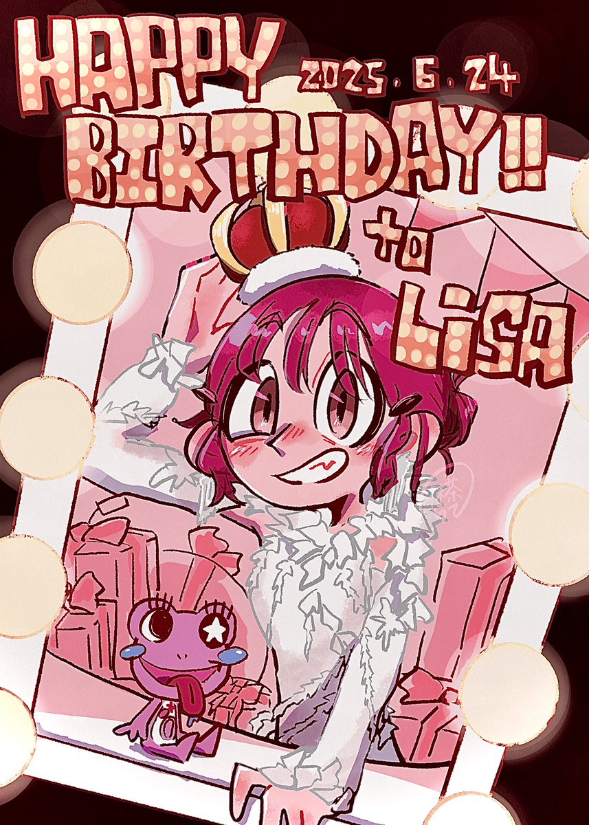 milkcrown_02's tweet photo. LiSA、お誕生日おめでとう🥳🎉🎂
今日もいい日だっ！！

@LiSA_OLiVE 
#LiSA誕生祭 #LiSA誕生祭2025 https://t.co/VtNDh1oiih
