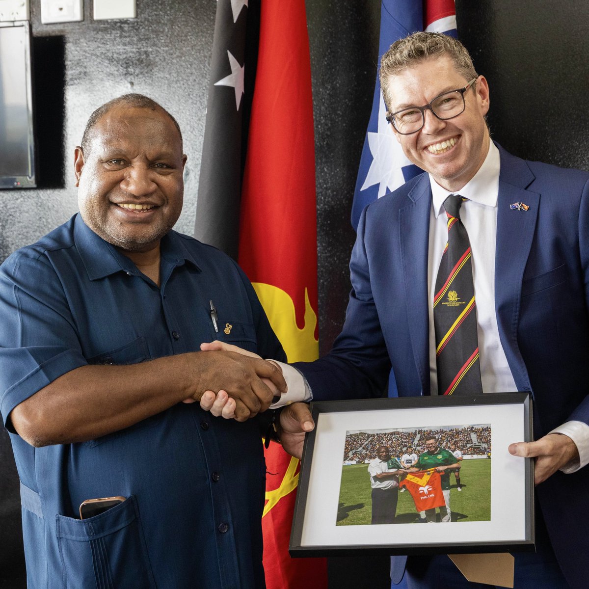 Pat Conroy MP (@patconroy1) on Twitter photo PNG’s entry into the <a href="/NRL/">NRL</a> is about more than sport.
It’s a powerful chapter in our partnership.
And both Prime Minister James Marape and I can’t wait to see it happen.
Bring on 2028! PNG’s entry into the <a href="/NRL/">NRL</a> is about more than sport.
It’s a powerful chapter in our partnership.
And both Prime Minister James Marape and I can’t wait to see it happen.
Bring on 2028!