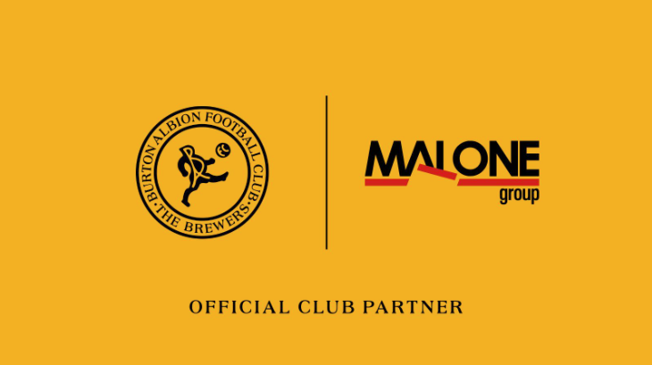 Malone Group (@malone_group) on Twitter photo Weâre proud to continue our support for <a href="/burtonalbionfc/">Burton Albion FC</a> as a Silver Partner through a new multi-year partnership. This collaboration reflects our ongoing commitment to supporting local sport and community excellence. Weâre proud to continue our support for <a href="/burtonalbionfc/">Burton Albion FC</a> as a Silver Partner through a new multi-year partnership. This collaboration reflects our ongoing commitment to supporting local sport and community excellence.