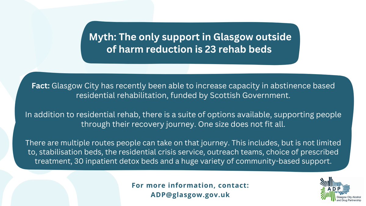 GlasgowCityADP's tweet image. Some of the language used in the media and on online platforms recently has been especially stigmatising and potentially harmful. 

With so many sources of information, it can be difficult to know which are true. These are some of the common myths we’ve been seeing: