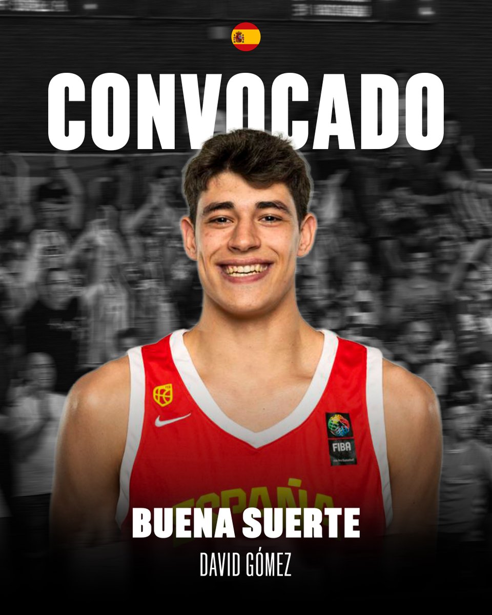 Nuestro jugador David Gómez, presente en la primera convocatoria de la España B. 

¡Mucha suerte, David! 🇪🇸💚