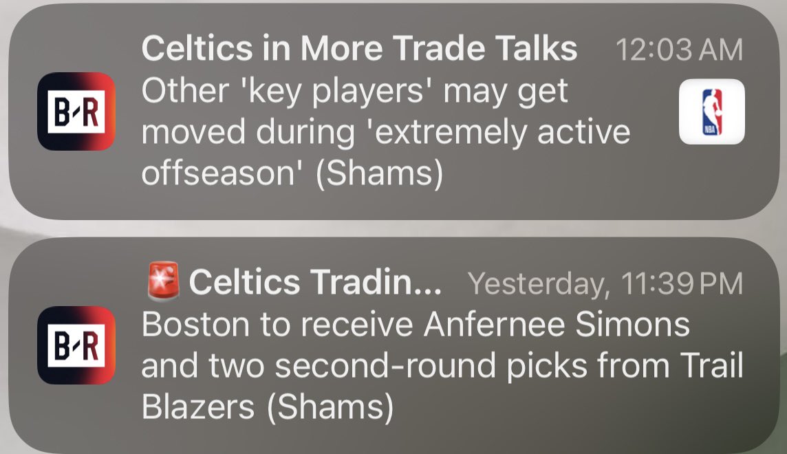 liam_hanlon11's tweet photo. The brief second of not knowing who we traded gave me a quick heart attack to start the day😅 #Celtics https://t.co/xaC3QYCNY7