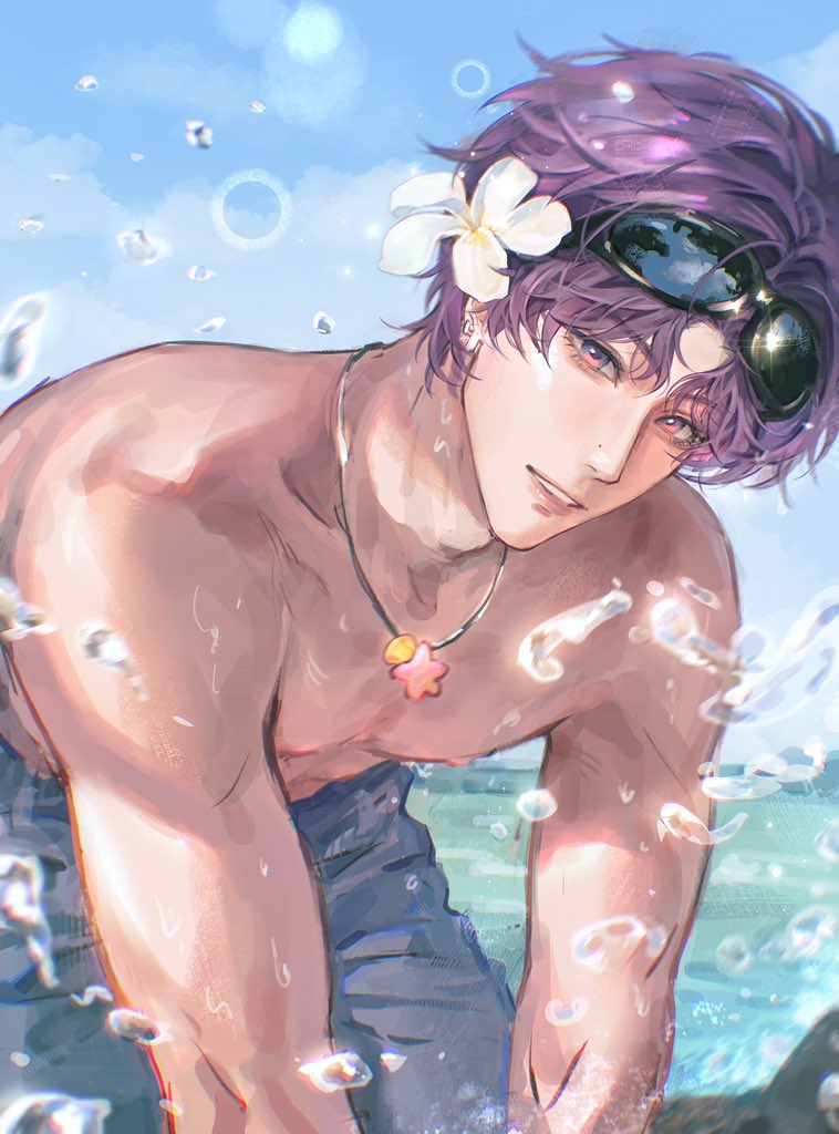 ke_lexiansen's tweet image. 暑期到了,准备好和小鱼一起去度假了吗🏖️
被海神刀麻了,虚弱爬起来做甜饭,重生之这一世我要和鱼好好过日子
#恋与深空 #祁煜 #LoveandDeepspace #Rafayel #恋と深空 #ホムラ