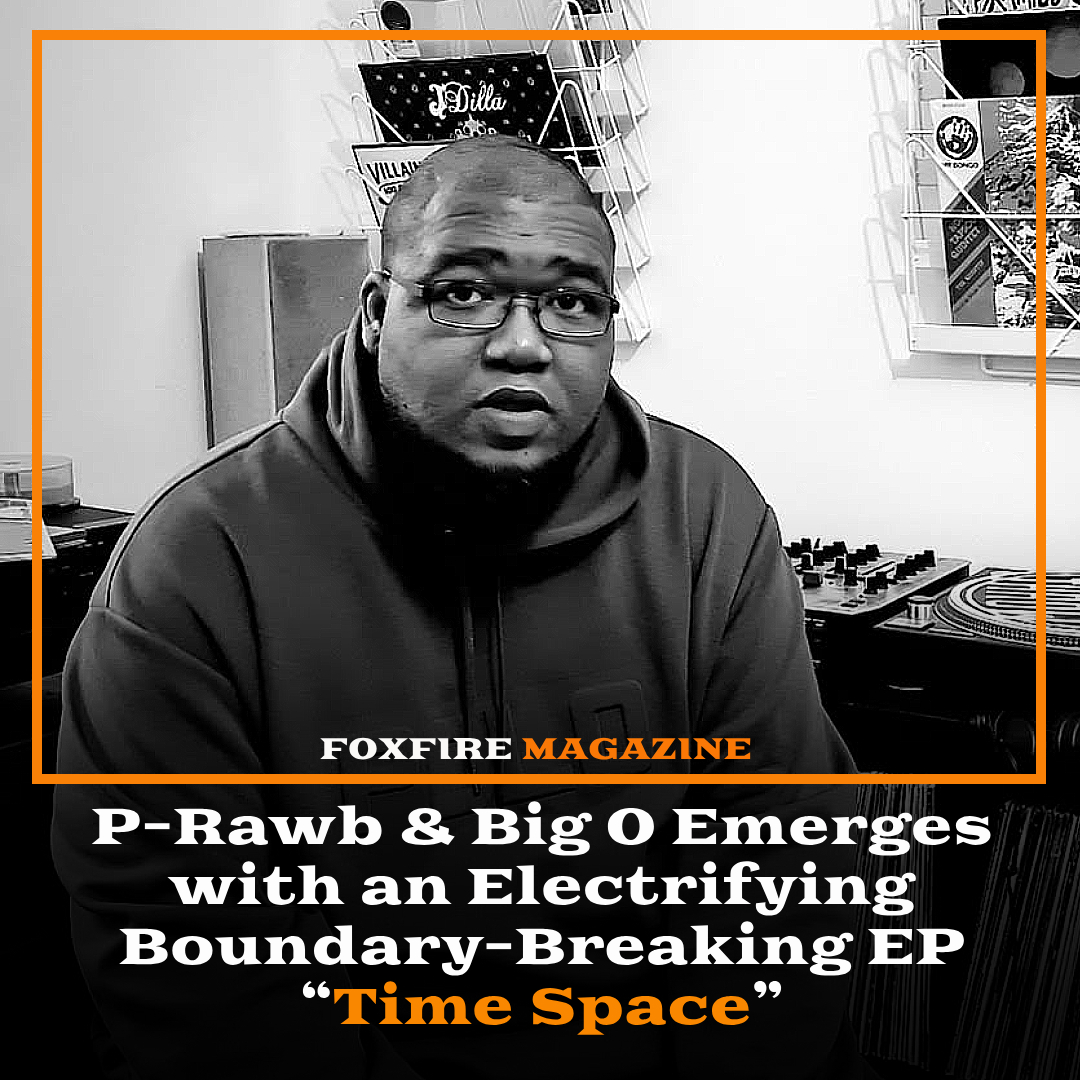 Raw hip-hop artistry finds a new home in "Time Space", a collaborative masterwork by lyricist @prawb and renowned UK-based American producer <a href="/BigCapitalO/">B!G O</a> (Orlando Turner). 

more Info:foxfiremagazine.com/2025/06/p-rawb…