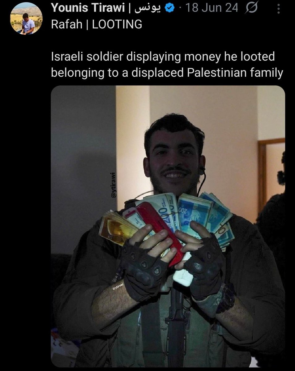 BhimROCKY's tweet photo. Nazi Thieves 💀          Zionist Thieves 🇮🇱
#GazaGenocide #GazaHolocaust 
#IranIsraelConflict #IsraeliranWar 
#USattackIran #iranattackusbase https://t.co/XNhScfg8a4
