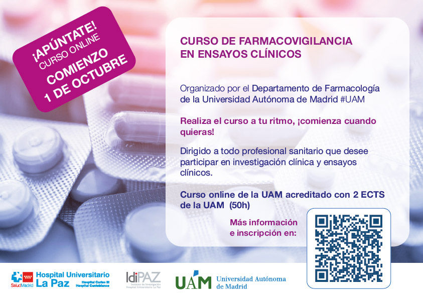 FC_HULP's tweet image. 🆕👩💻 ¡Nuevo curso en la @UAM_Madrid!
📋 Gestión de Proyectos en Investigación Clínica: aprende herramientas y buenas prácticas para organizar y ejecutar estudios exitosos.
👉 Más info: fuam.es/curso-corto/ge…
