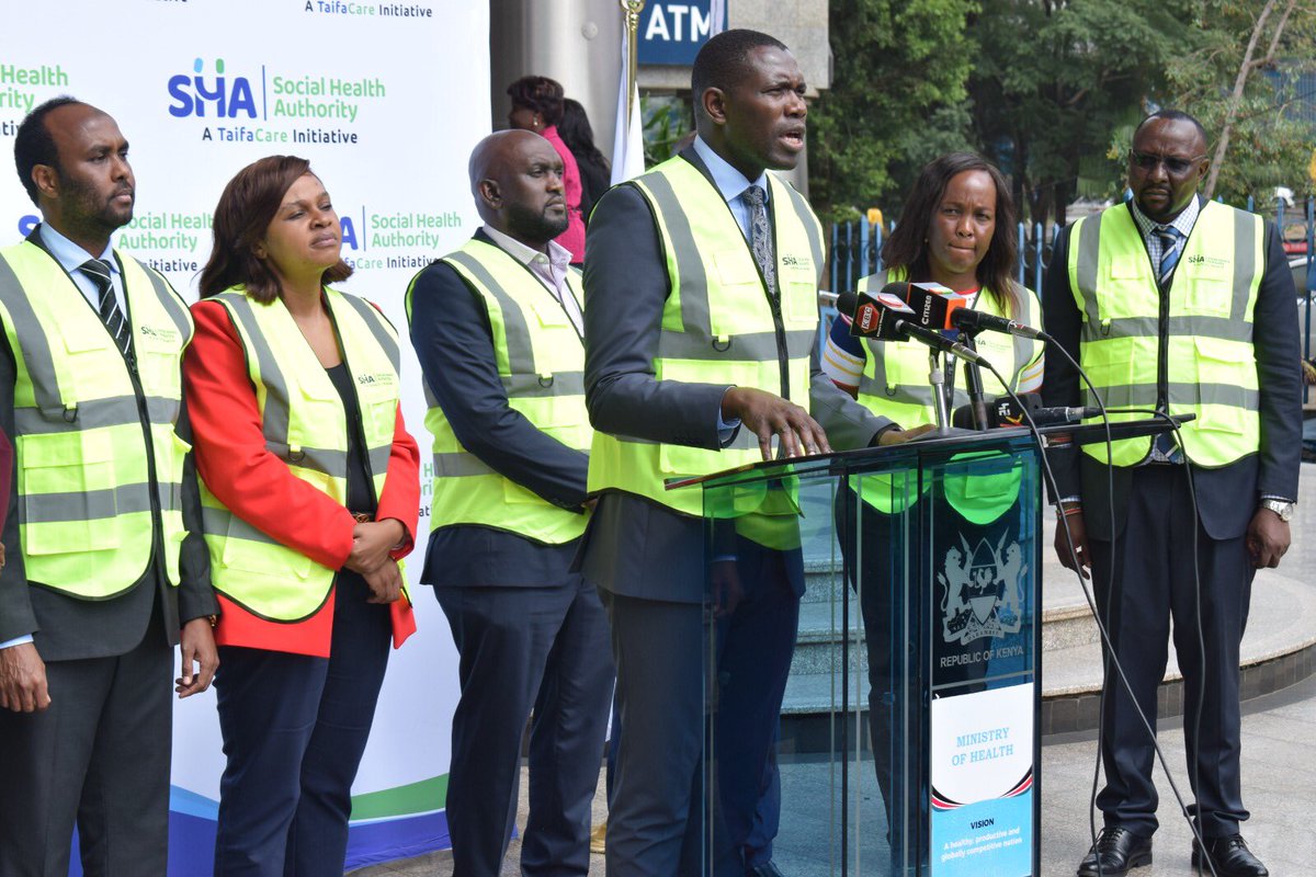 seth_onsase's tweet image. About 13 000 employers do not submit the 2.75% SHA deductions, Principal Secretary @fnoluga claims, which amounts to 3 bn.