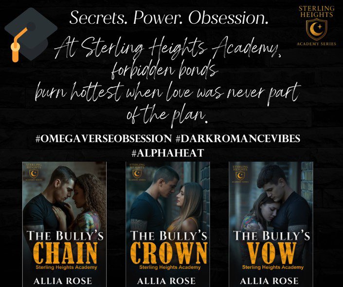 🔥 Where hate ignites, desire consumes… and no Omega escapes untouched. 💔🐺💋

Amazon : bit.ly/4laUsQa

#OmegaverseRomance #DarkAcademiaVibes #AlphaObsessed #EnemiesToLovers🔥 #SterlingHeightsSeries #PrimalDesire💋 #EliteAcademyDrama #UnleashTheHeat 🖤📚🐺