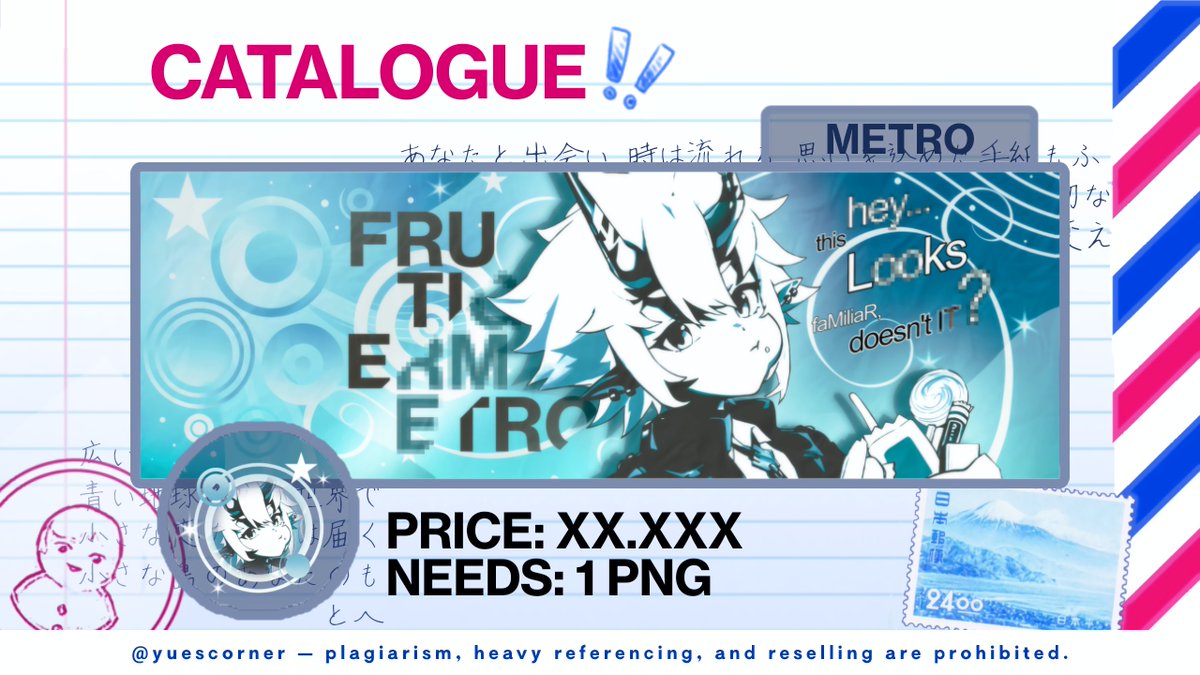 ⊱  ۫ ׅ ✧ Any interactions are appreciated!

Hai! Yue butuh bantuan ospekin &amp; vote harga pas untuk catalogue baru kitaa, kenalin dulu yaa. Jika ada kemiripan dengan BA lain, mohon dikasih tauu, timacii banyakk >__< 🩷‼️

t. #zonauang #zonajajan #zonaba