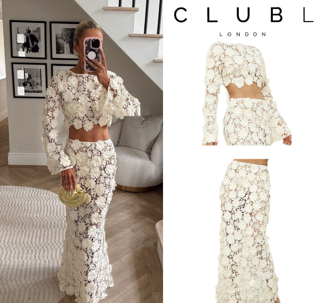 Flower design clothes, tops and skirts🌸🌼