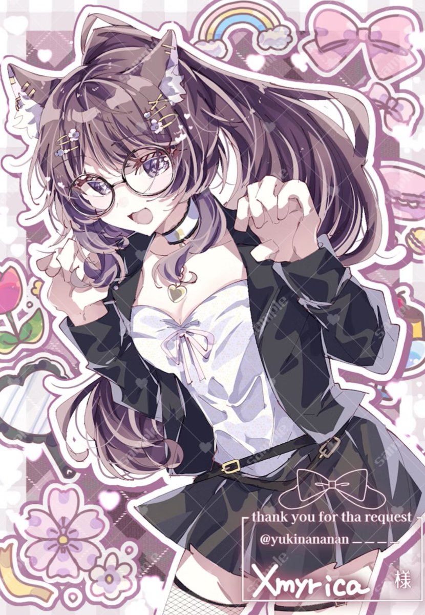 リクエストありがとうございました🤍✨️
 #skeb
 #Commission