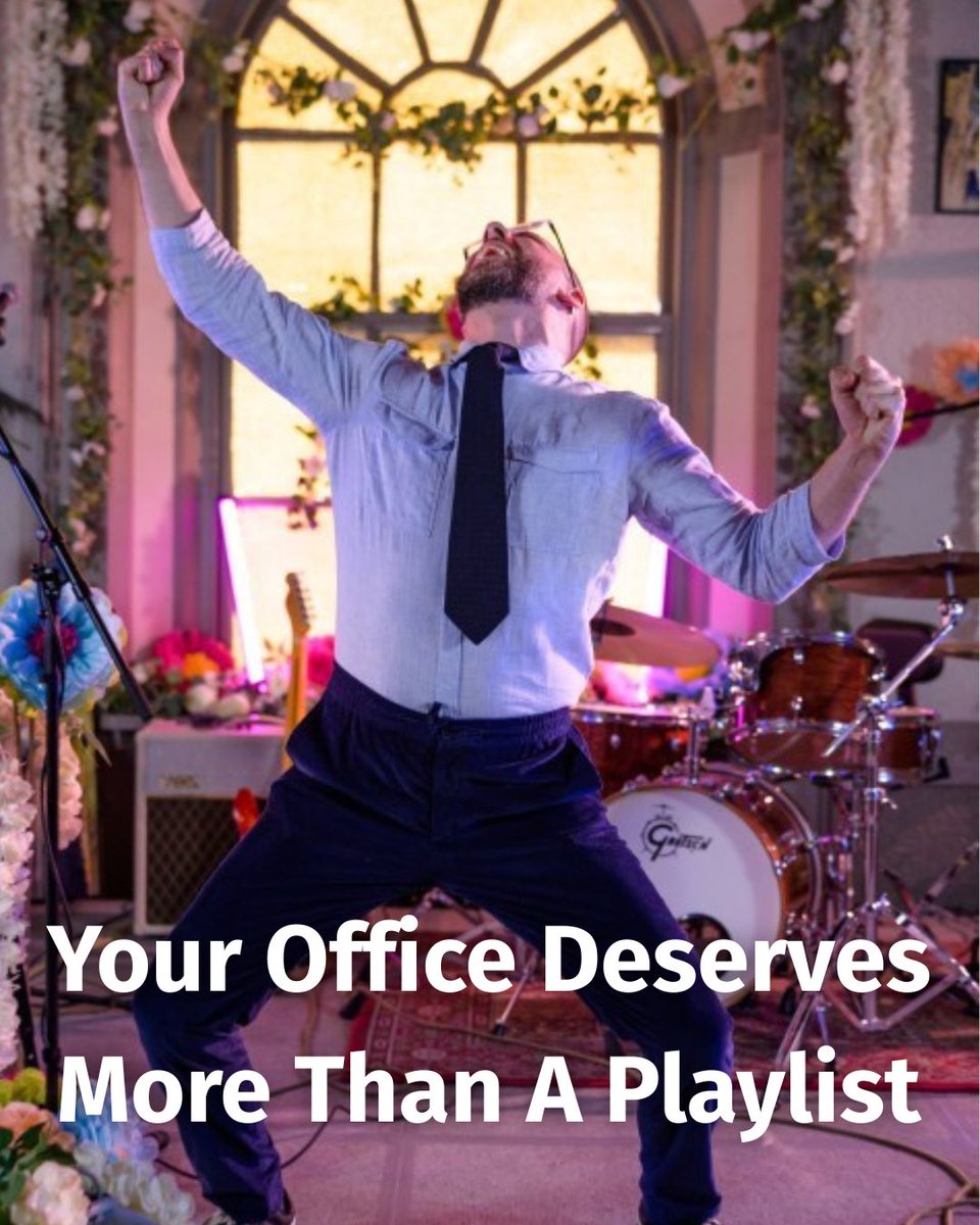 Forget Spotify. Bring the dance floor to your office bash! 🎶🎸

DM us for ideas to level up your corporate events or check out our incredible range of corporate bands here ➡️ warble-entertainment.com/live-music/fun… 🙌