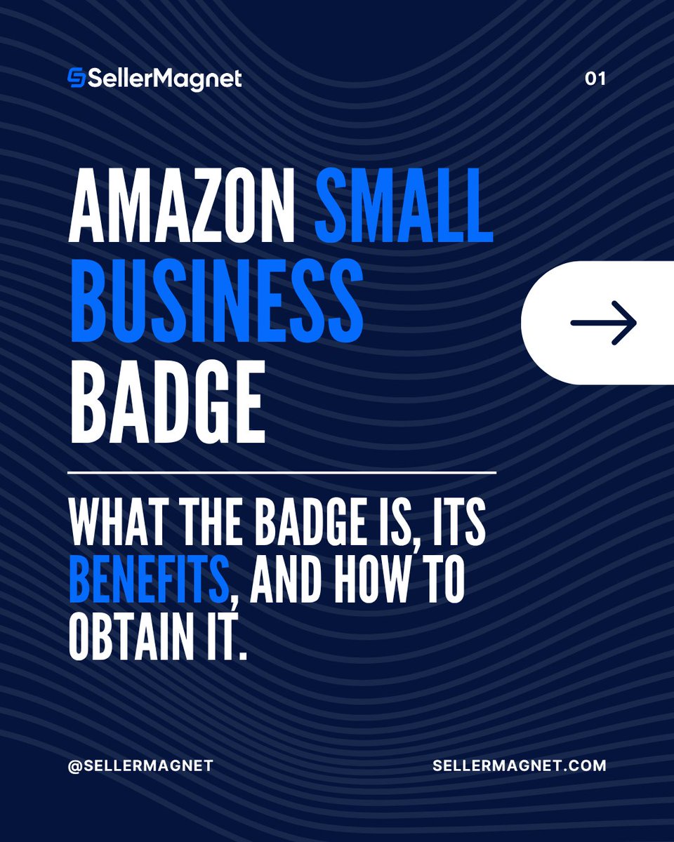 SellerMagnet's tweet image. 🔰 Gain visibility and credibility with Amazon’s Small Business Badge

Scroll through to learn its key advantages and start your free trial to discover how SellerMagnet supports your growth.

Read the full article: blog.sellermagnet.com/post/small-bus…

#sellermagnet #sellingonamazon