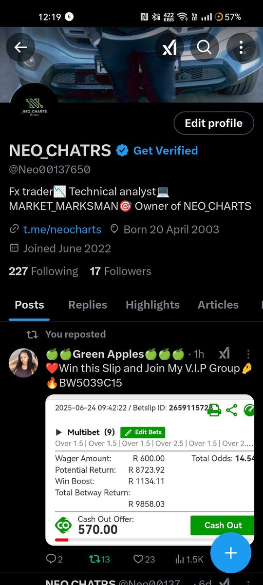 Neo00137650's tweet photo. @TenOddsKiller @Smallodds1 🙏🏾🤲🏽 https://t.co/Mvrn7Punbc