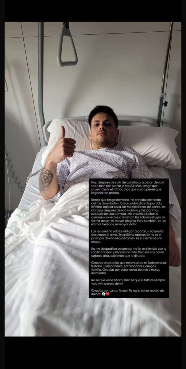 Hoy el fútbol te dice adiós, pero en el CP Chinato siempre tendrás tu casa. 💚

Gracias por tu lucha, tu entrega y por defender este escudo con el alma. Te vas joven, pero con la frente en alto y el respeto de todos

¡Hasta siempre, guerrero! ⚽️❤️
MUCHAS GRACIAS DIEGO MARTÍN💚🤍