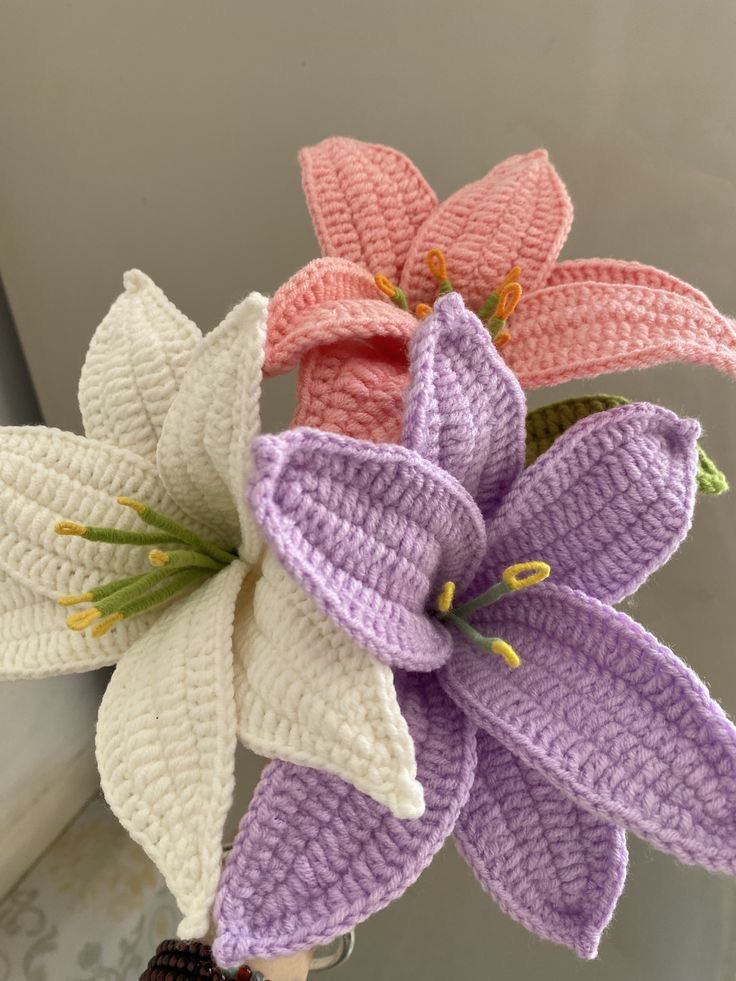 heart_jpg's tweet image. crochet flowers 💐