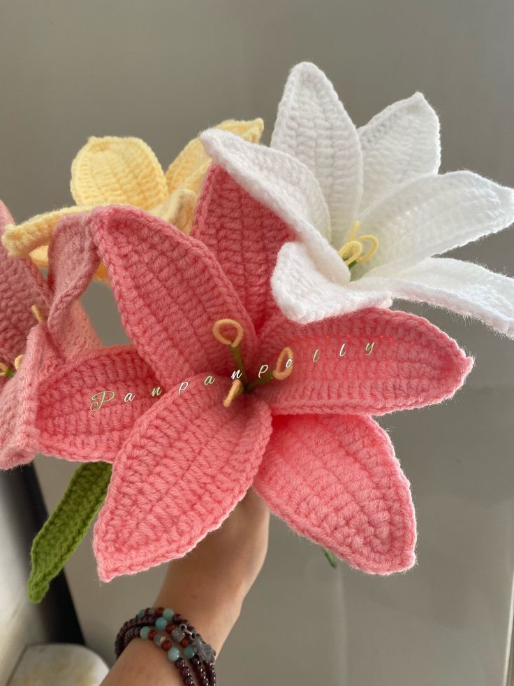 heart_jpg's tweet image. crochet flowers 💐