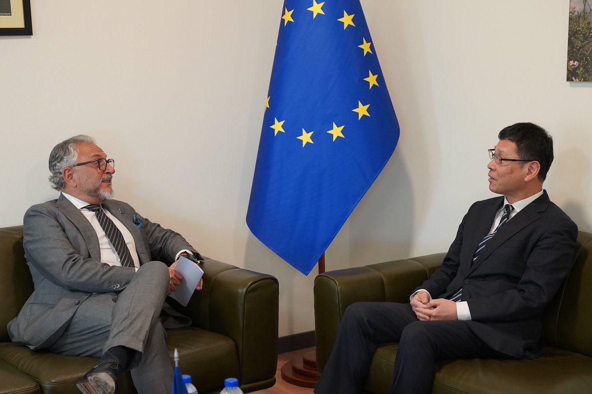 Very pleased to host the newly appointed Charge d’Affairs ad interim of the Embassy of Japan in Kosovo, Hiroyasu Tanigaki San. I reaffirmed EULEX’s commitment to supporting Kosovo institutions in advancing the rule of law as an effective EU CSDP Mission.