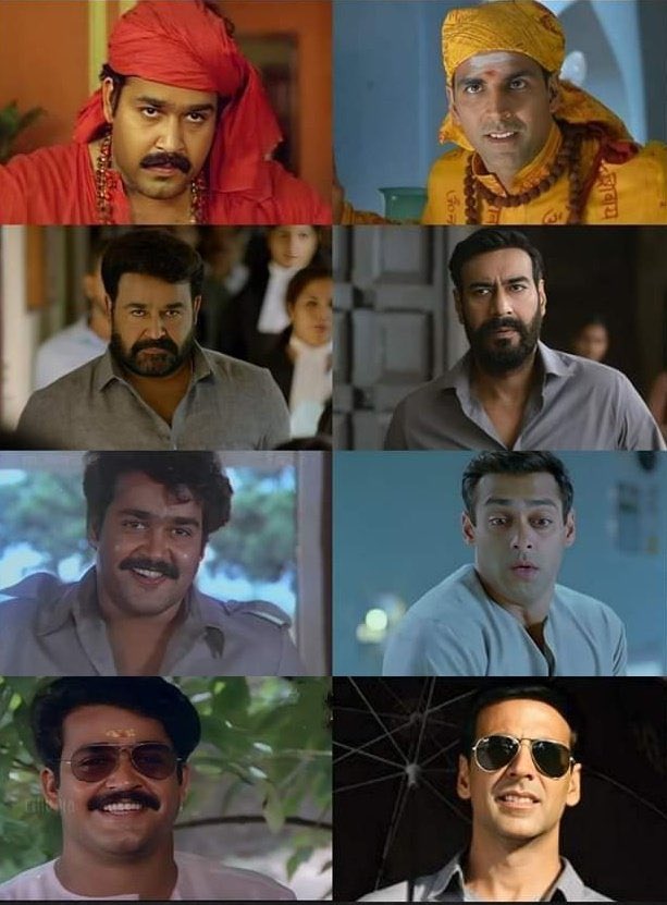 Bollywood Remade these #Mohanlal films and made them ICONIC and MORE POPULAR than the Originals🔥💯
