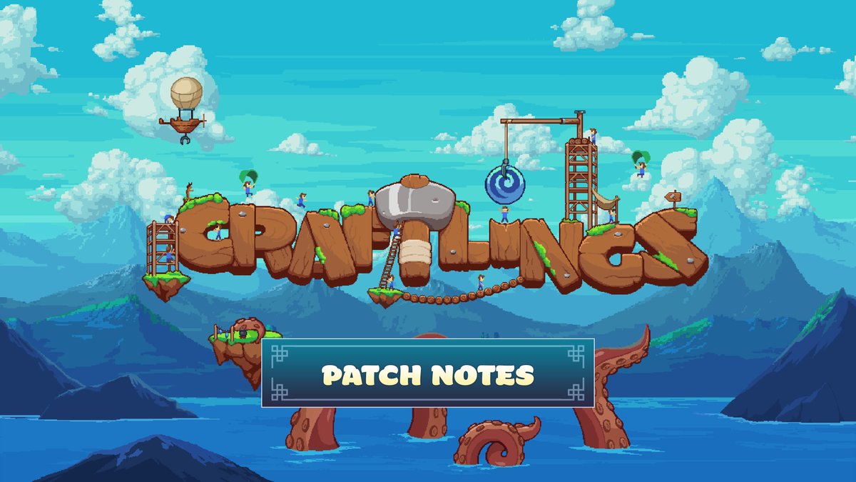 Craftlingsgame's tweet image. We've made some updates, added some features and fixed some bugs in our demo.
Check out the all the details about these changes here: store.steampowered.com/news/app/17711…