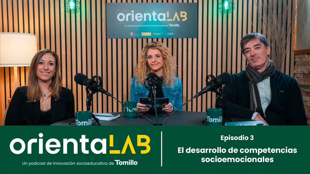 🎧Nuevo episodio #OrientaLAB 
Hablamos del poder de las competencias socioemocionales: autoconocimiento, empatía, liderazgo…
Con claves prácticas y voces expertas.
▶️Dale al play y transforma tu mirada educativa
youtu.be/6XytHnAZisk

#Educacion #Juventud #OrientaLAB #podcast