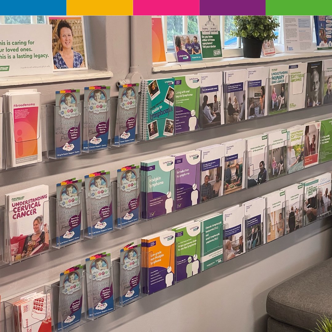 We've got all the information you could ever need here at the #HHHO cancer centre.  We have leaflets and info from many different organisations to help answer your questions and we can help you in many different ways from face to face help to signposting you for further info