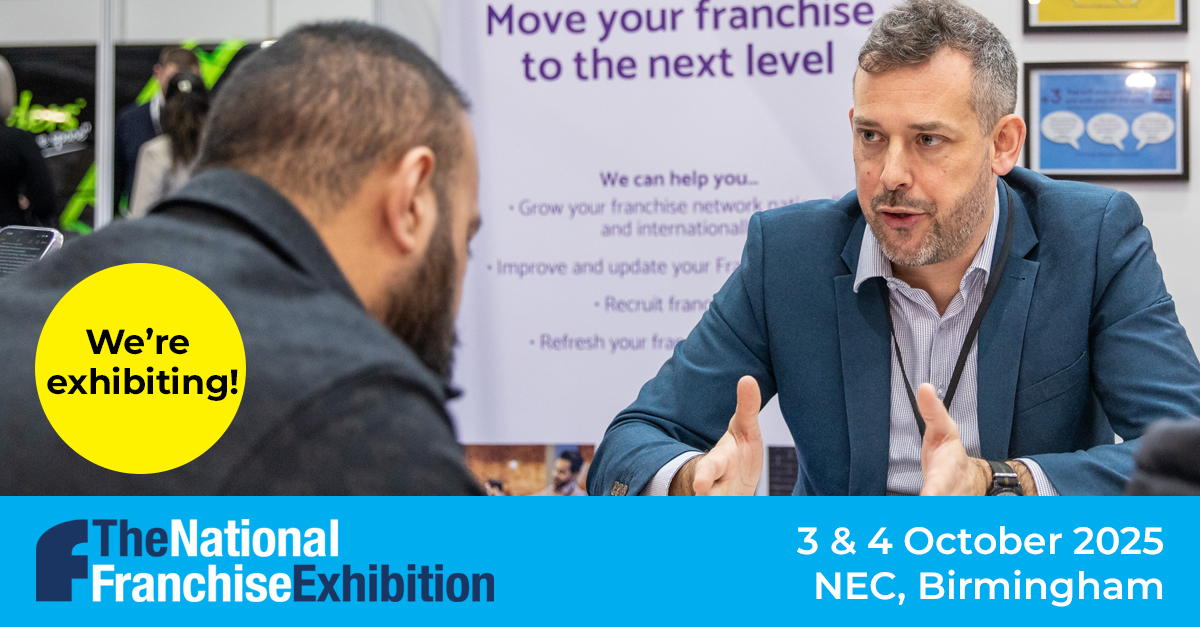 101 days to go until the National Franchise Exhibition in Birmingham! We’re excited to be exhibiting again this October. Come and meet us at the show! Free tickets: franchiseinfo.co.uk/franchise-exhi…

#NFE25 #franchise #franchising #Birmingham

franchiseinfo.co.uk/franchise-exhi…