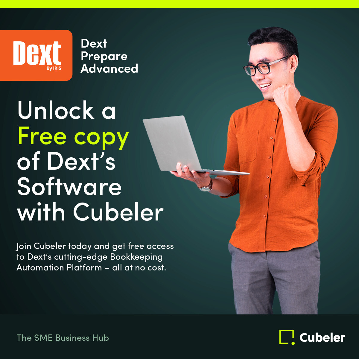 Unlock Free Access to Dext Automated Bookkeeping Software
Join Cubeler to leverage the collective power of the Business Hub at no cost and get free access to the cutting-edge Dext Bookkeeping Automation Platform.

hubs.la/Q03mkcMB0