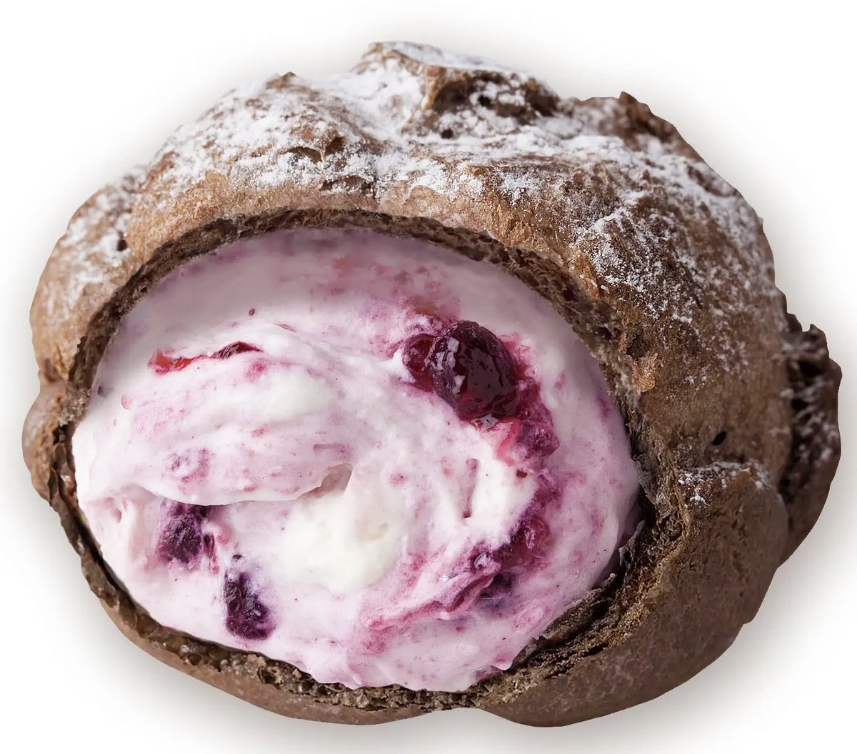 ７月１日よりビアードパパから、ブルーベリーのあふれる果実感とさわやかなクリームチーズを組み合わせた「ブルーベリーチーズケーキ」が再発売されます✨