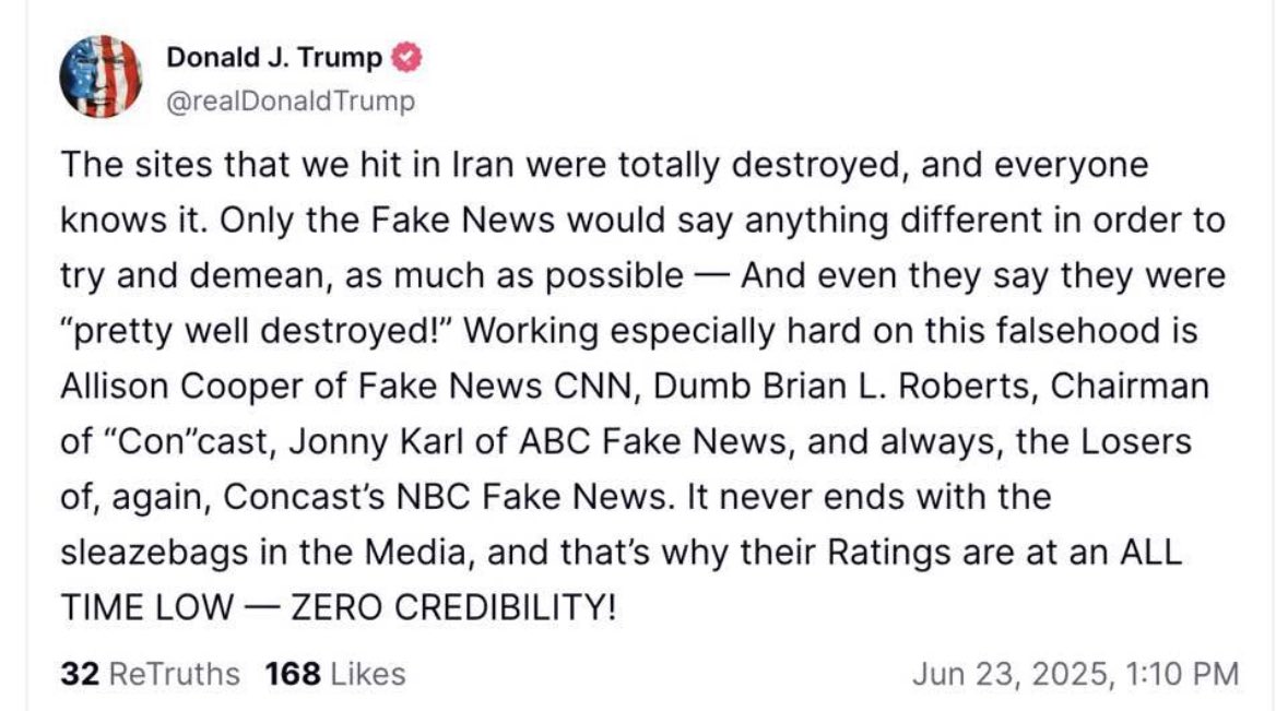 I remember when people used to constantly debate whether or not Hillary Clinton or Joe Biden or Barack Obama etc. were being or looking or sounding sufficiently  “Presidential.”

And here we are now. But no one asks this question. Because this man is exempt from every standard.