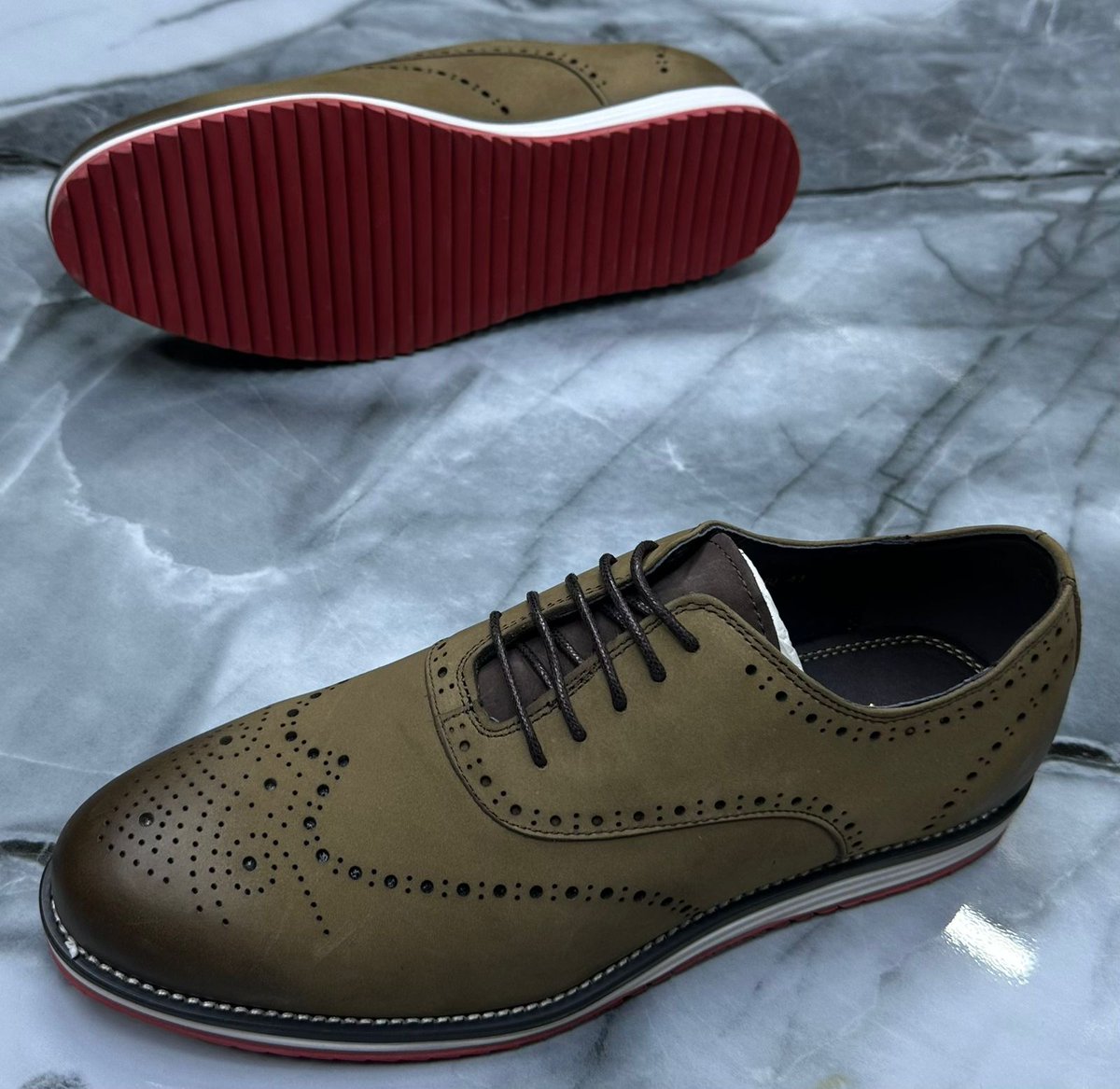 Billionaire Brogue Leather Casual Shoes.

💰Ksh.5200               #IkoKiatuKe