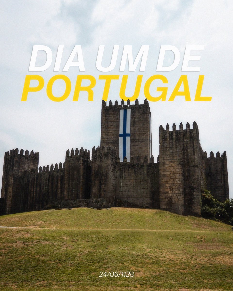 O Dia Um de Portugal.

#EspíritoDeVitória